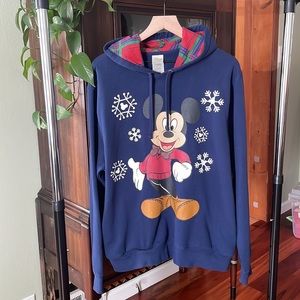 Disney Store Mickey Mouse Winter Hoodie
